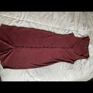 Forever 21 button down sundress Size small